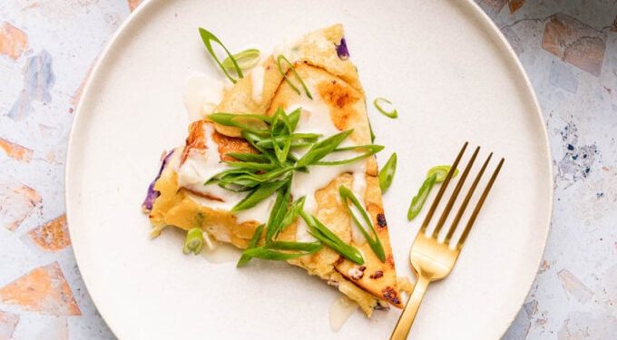 Vegan Okonomiyaki With Chickpea Flour